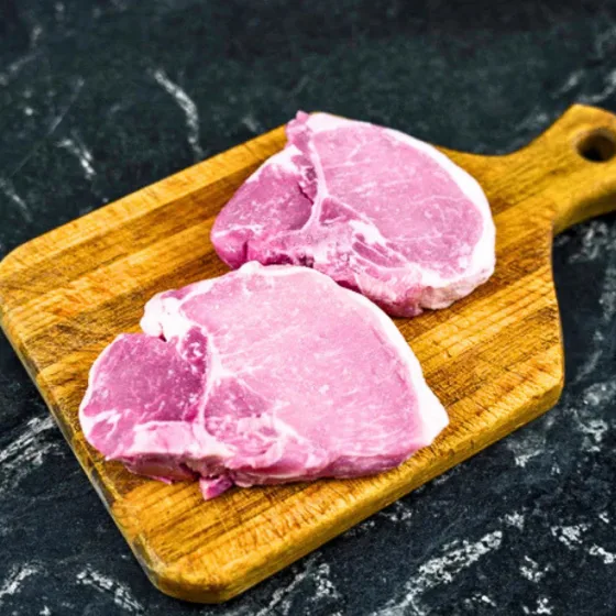 Bone-in pork chops