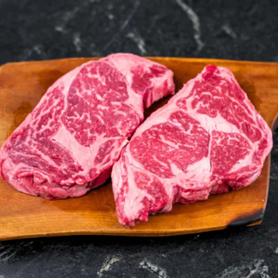Ribeye steaks