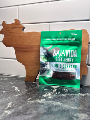 2.5 oz. Lime and Serrano Beef Jerky