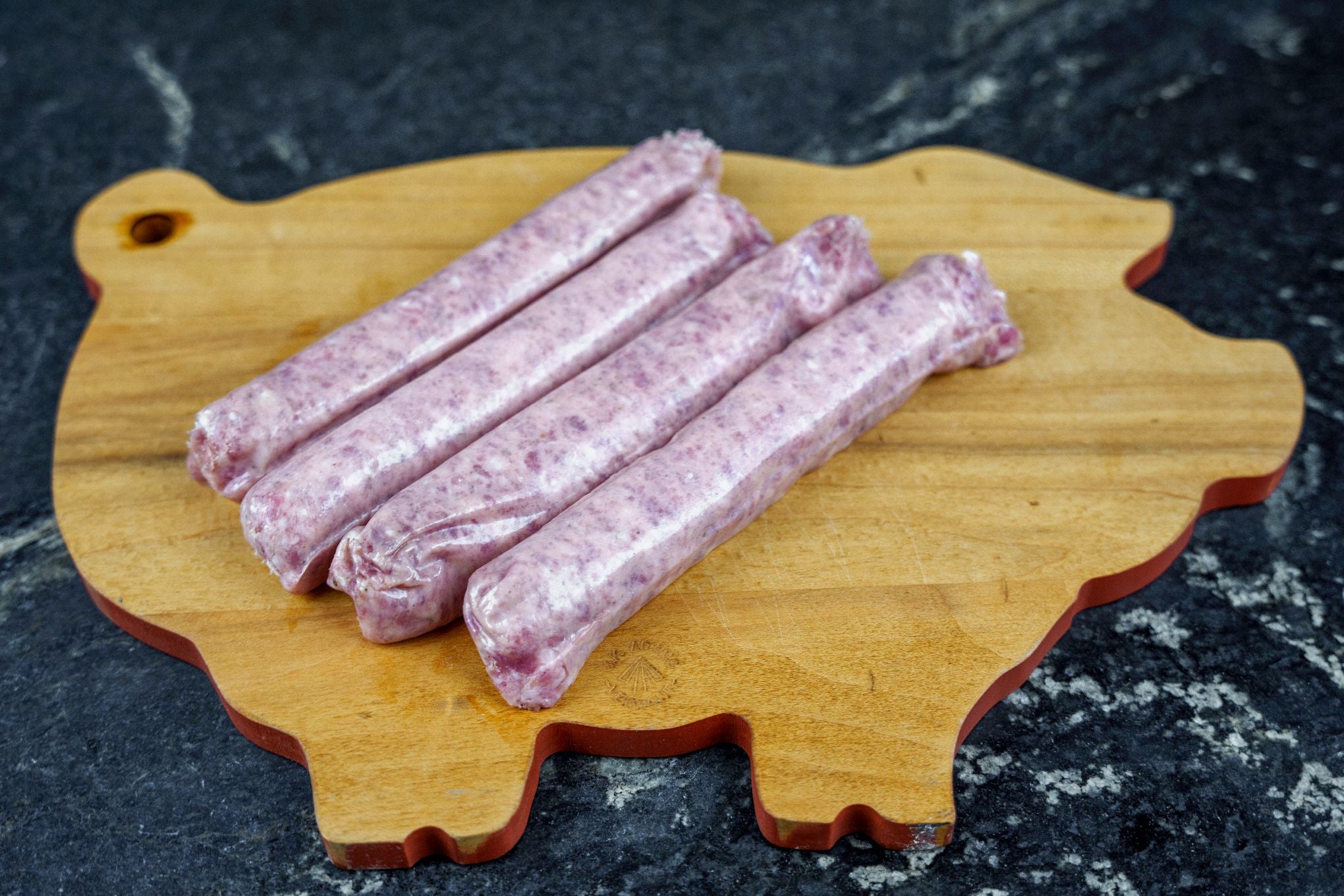 (4 Pack) 4 oz. Bratwurst Links